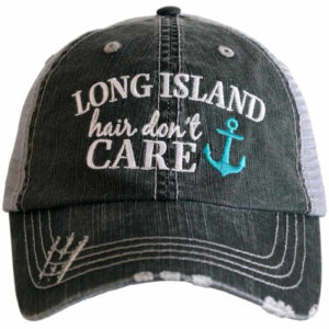 Long Island ANCHOR Hair Don't Care Trucker Hats