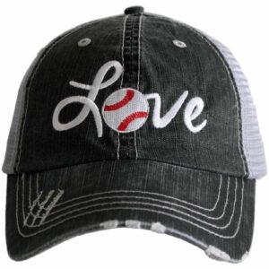 Love Baseball Trucker Hats