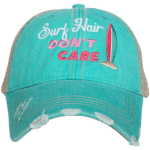 Surf Hair Don't Care Women's Trucker Hats