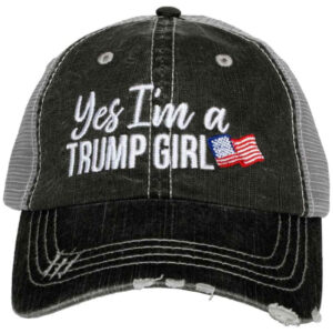 Yes I'm a Trump Girl Women's Trucker Hat
