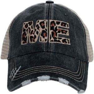 ME Maine Leopard State Women's Trucker Hat