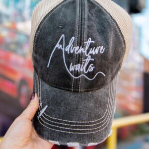 Adventure Awaits Women's Trucker Hats