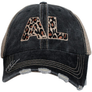 AL Alabama Leopard State Women's Trucker Hat