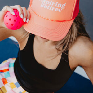 Aspiring Retiree Funny Trucker Hat