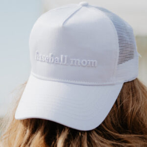 Baseball Mom 3-D Embroidered Women's Hat