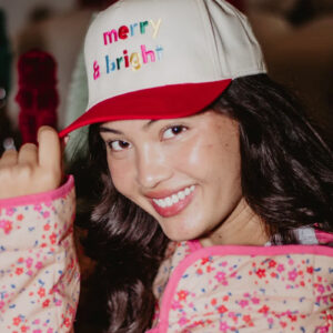 Merry & Bright (Multi) Vintage Trucker Hat