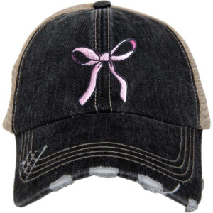 Coquette Pink Bow Trucker Hat