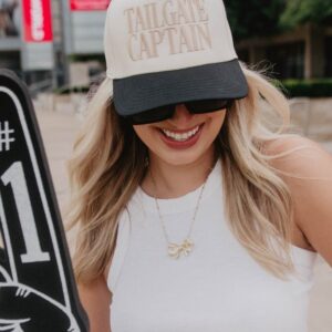 TAILGATE CAPTAIN Vintage Trucker Hats for Women