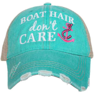 Boat Hair Don't Care Women's Trucker Hat