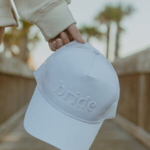 Bride 3-D Embroidered Trucker Hat