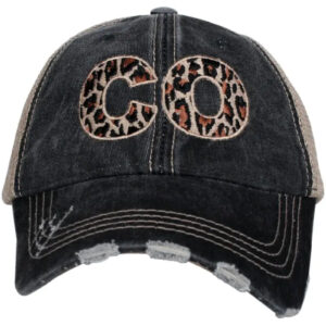 CO Colorado Leopard State Women's Hat