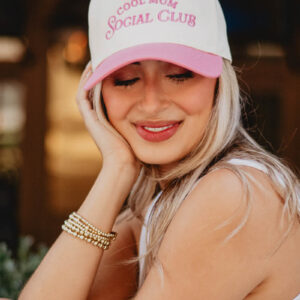 Cool Mom Social Club Two-Toned Vintage Hat