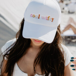 Cool Wifey Trucker Hat (White Foam)