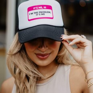 It's Me Hi I'm the Problem It's Me Name Tag Hat