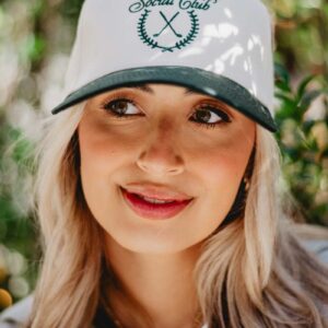 Golf Wives Social Club Two-Toned Vintage Hats