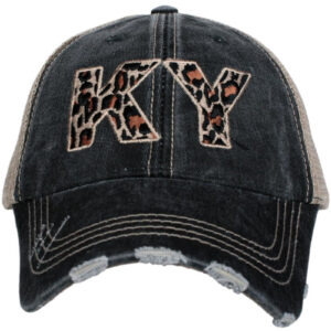 KY Kentucky Leopard State Women's Hat