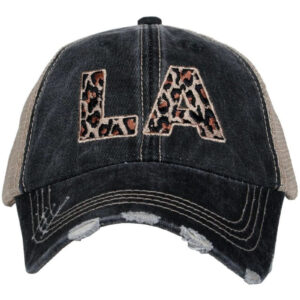 LA Lousiana Leopard State Women's Hat