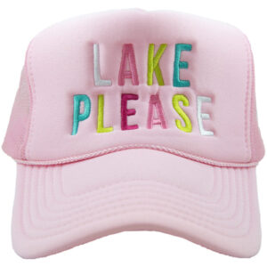 Lake Please Foam Trucker Hat for Women