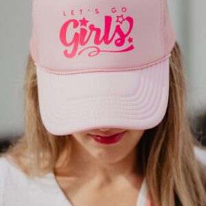 Let's Go Girls DECAL Foam Hat