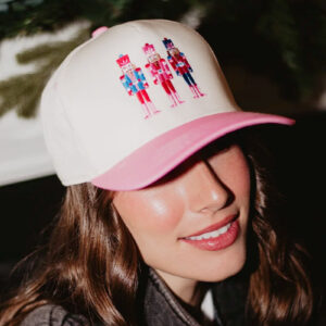 Nutcrackers Embroidered Two-Toned Hat
