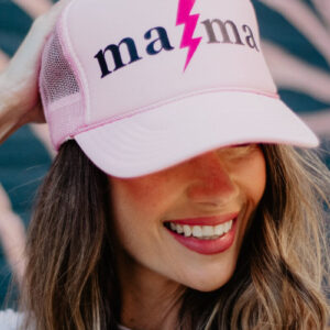 MAMA Lightning Bolt Foam Trucker Hat
