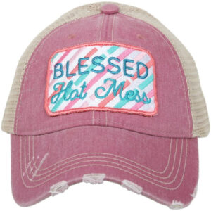 Blessed Hot Mess Women's Trucker Hats