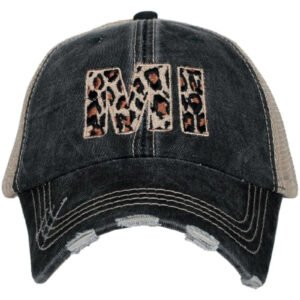 MI Michigan Leopard State Women's Hat