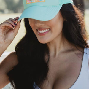 Stay Golden Trucker Hat (White Foam)