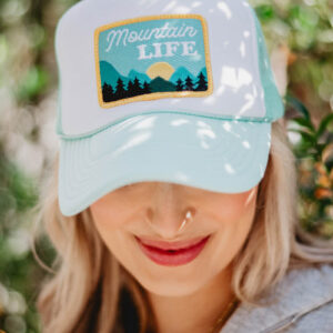 Mountain Life Patch Foam Trucker Hat