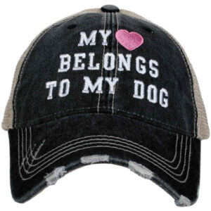 My Heart Belongs To My Dog Trucker Hats