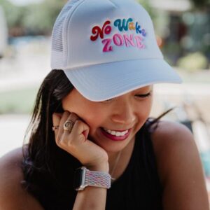 No Wake Zone Foam Trucker Hat