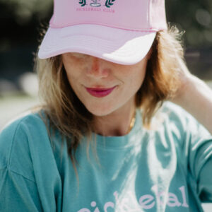 Pickleball Club Martini Foam Trucker Hat