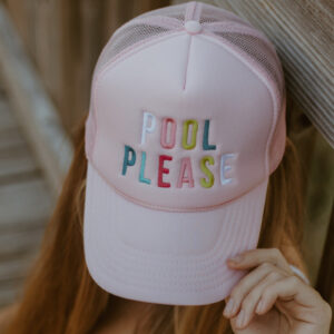 Pool Please Foam Trucker Hat
