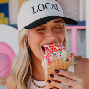 LOCAL Two-Toned Retro Vintage Hat
