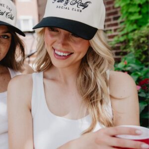 Puke & Rally Social Club Two-Toned Vintage Hat