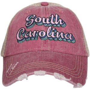 South Carolina Layered Trucker Hats