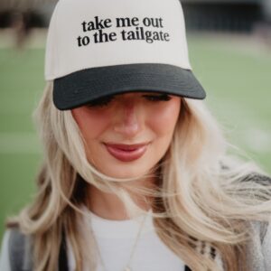 Take Me Out To The Tailgate Two-Toned Hat