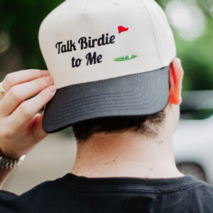 Talk Birdie To Me Men's Golf Vintage Hat