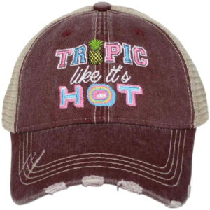 Tropic Like it's Hot Women's Trucker Hats
