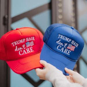 Trump Hair Don't Care Foam Trucker Hat