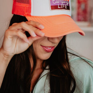 Camping Life Patch Women's Trucker Cap