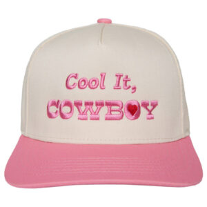 Cool it. Cowboy Heart Two-Toned Vintage Hat