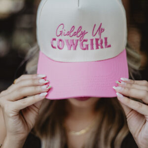 Giddy Up Cowgirl Two-Toned Vintage Hat