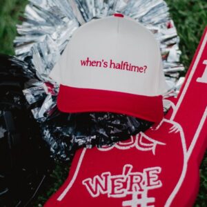 When's Halftime? Two-Toned Vintage Hat